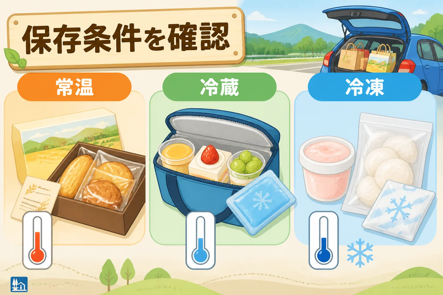 賞味期限と保存方法を確認する重要性を補足する