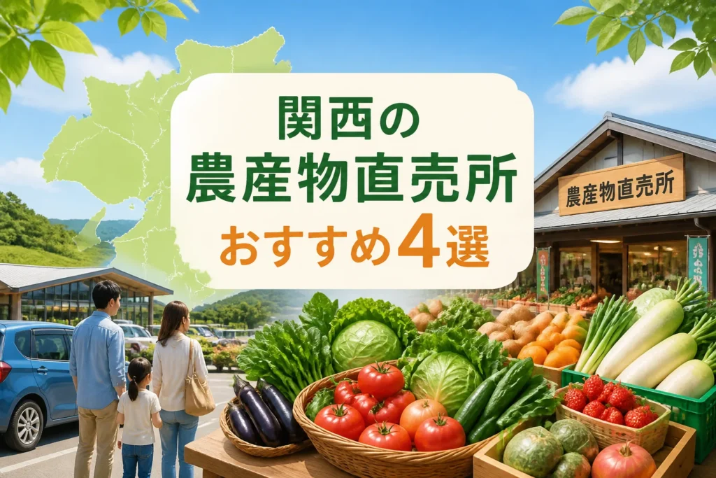 検索結果やSNSで関西の直売所比較記事だと一目で伝えるため