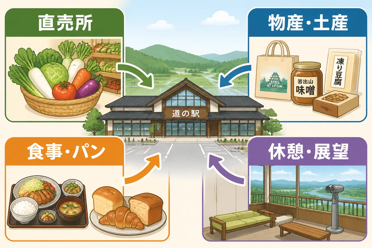 施設内でできることをスマートフォンでも把握しやすくするため
