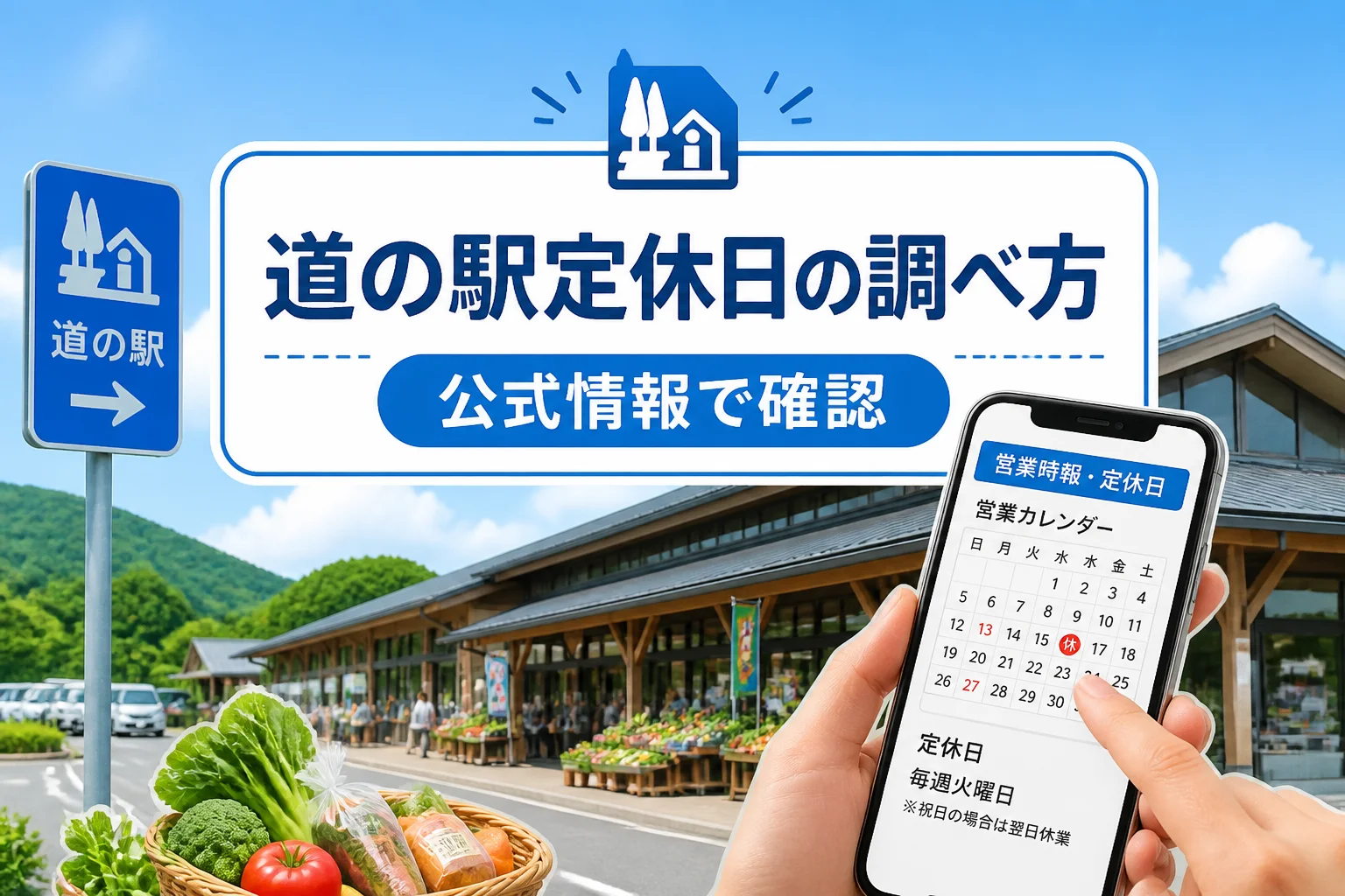 検索テーマと公式情報を確認する記事内容を一目で伝える