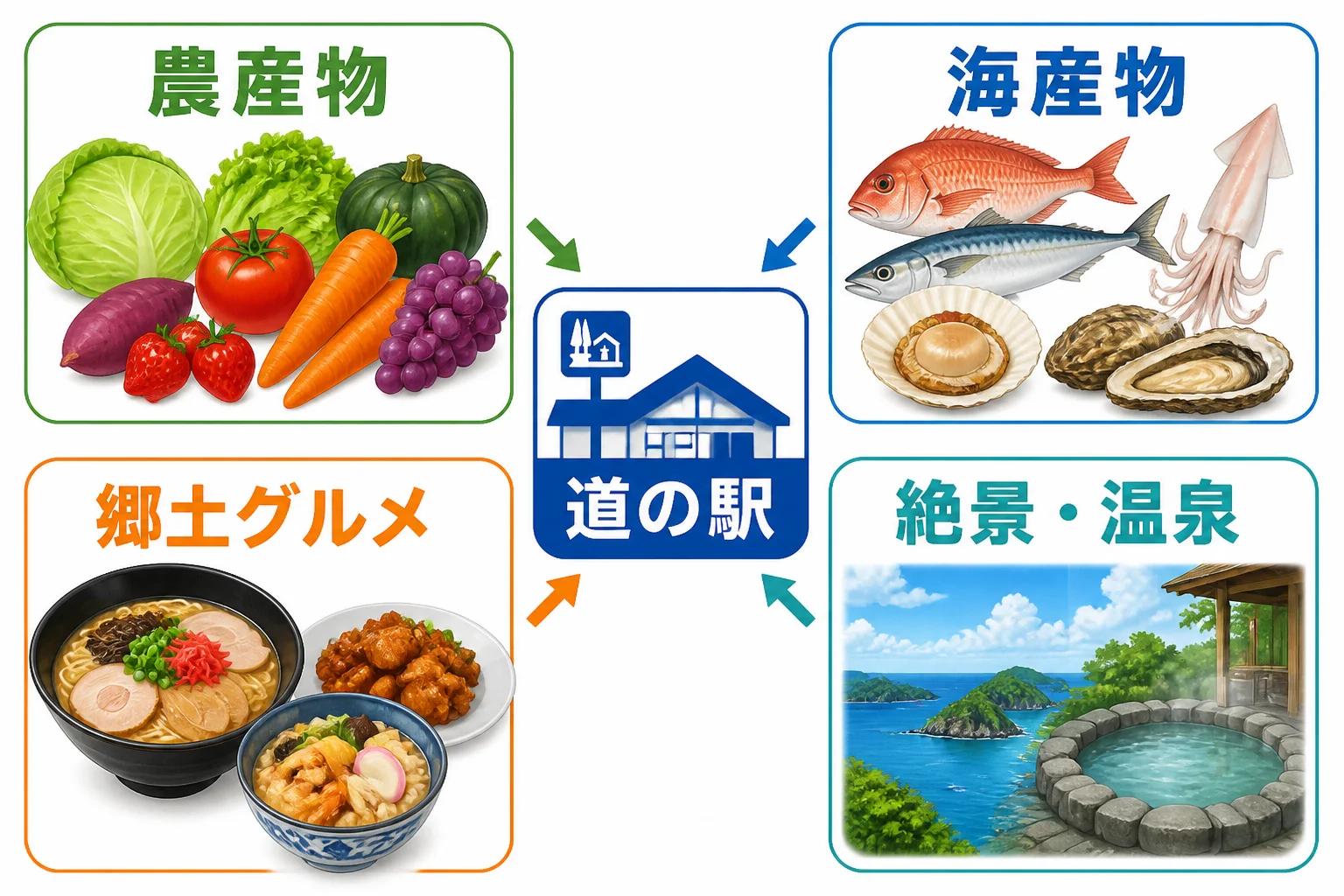 施設選びの基準を視覚的に整理する