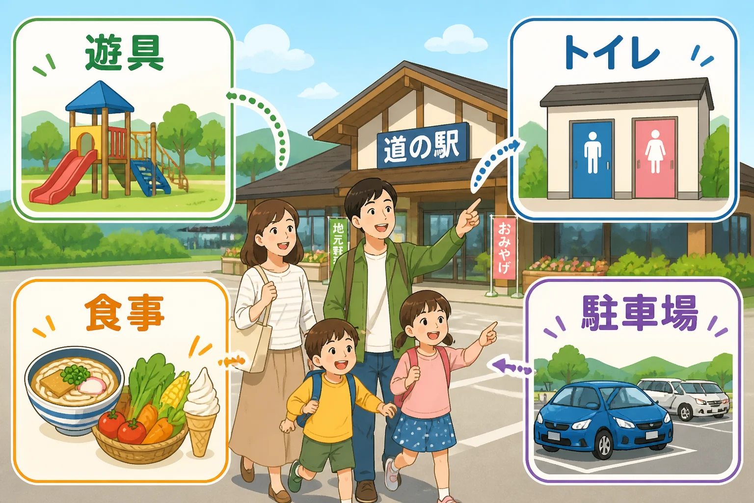 訪問前に確認すべき実用情報を、スマートフォンでも直感的に理解してもらうため。