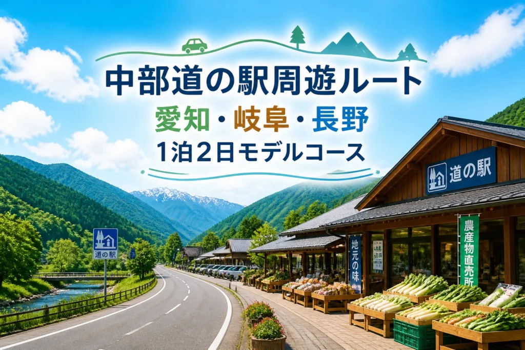記事の地域・テーマ・旅行日数を一目で伝える。