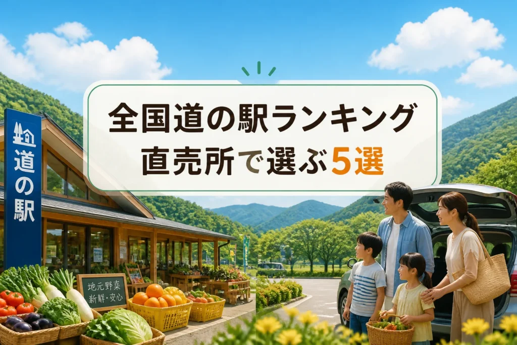 全国ランキング記事であることと、道の駅・直売所の比較テーマを一目で伝える。