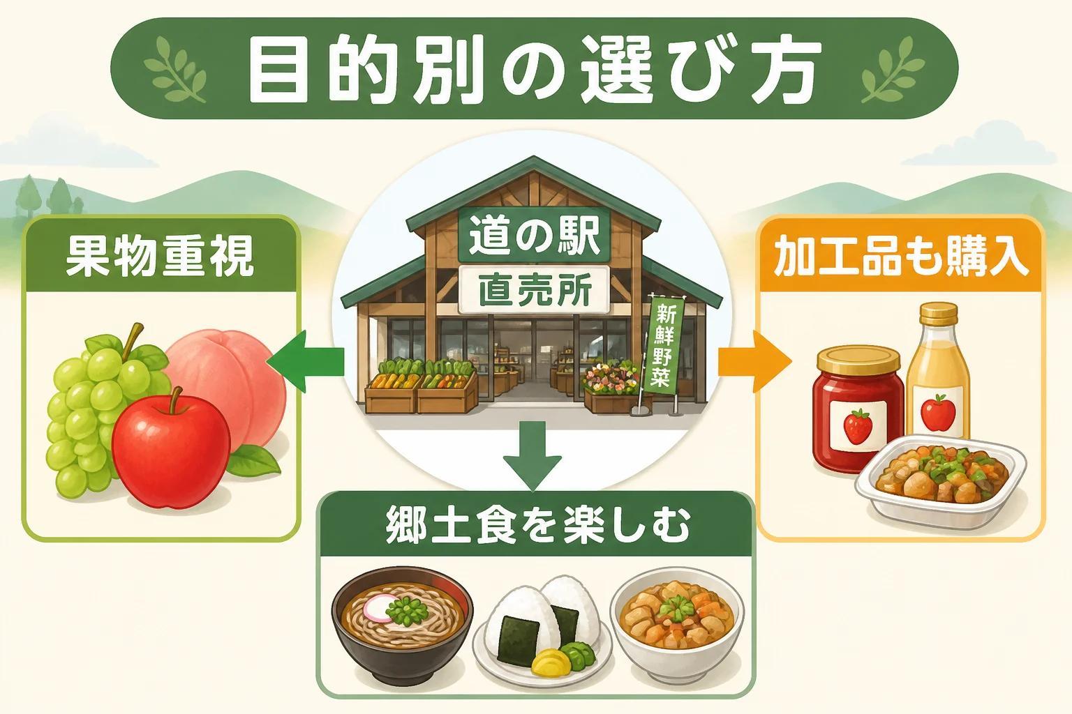 読者が自分に合う施設を選びやすくする