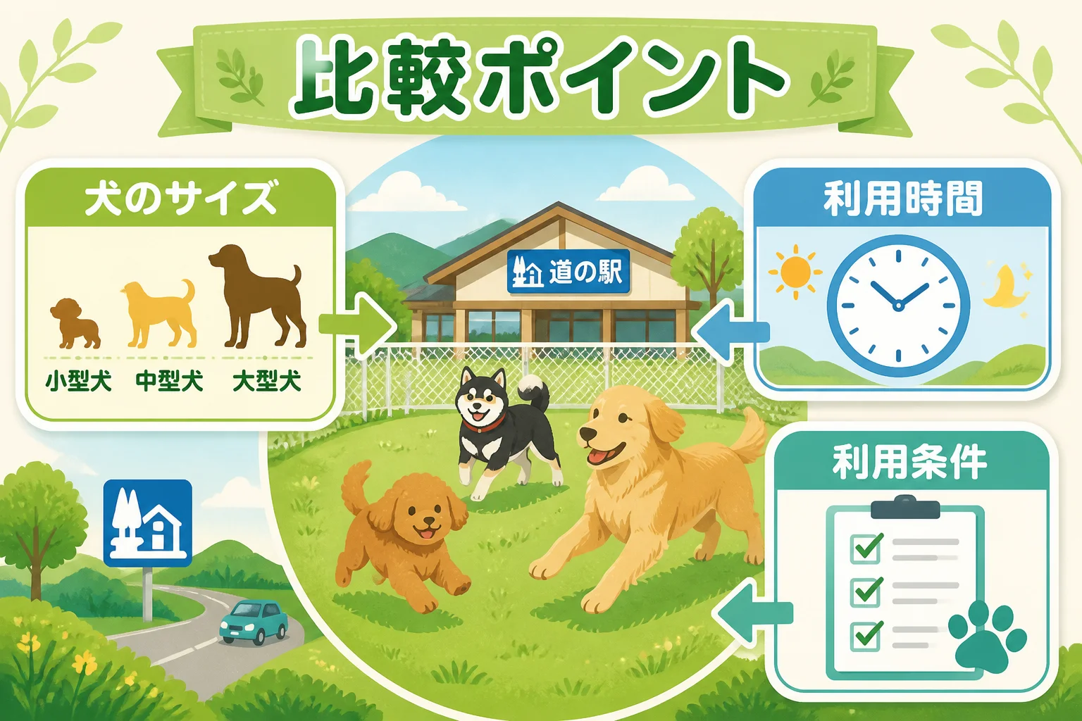 ランキングの選定基準を視覚的に整理するため