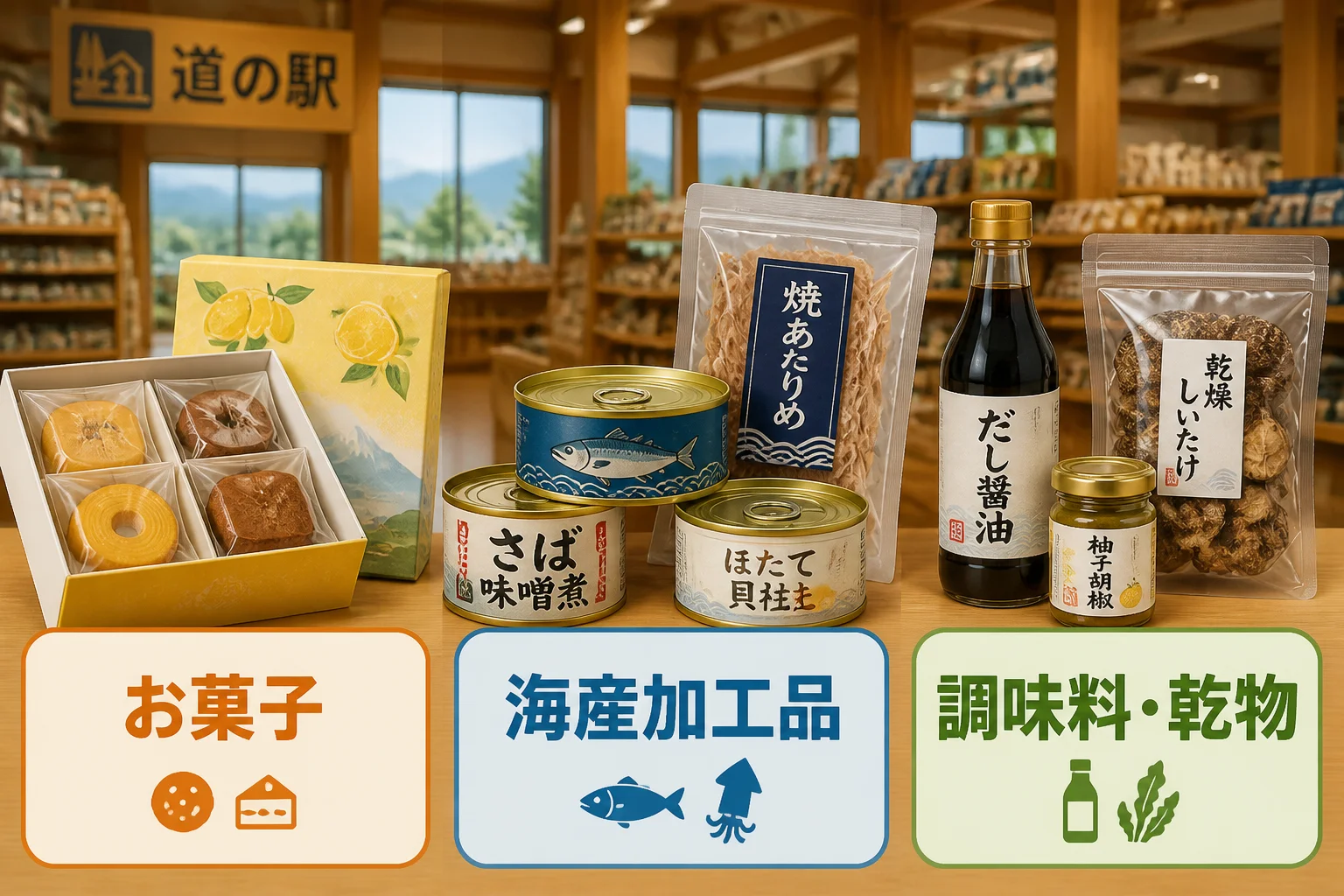 読者が自分の用途に合う日持ちしやすい土産ジャンルを選べるようにするため。