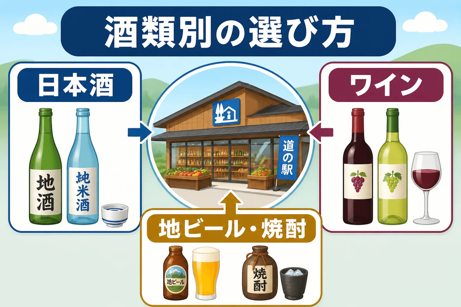 読者が自分の好みから施設を選びやすくする