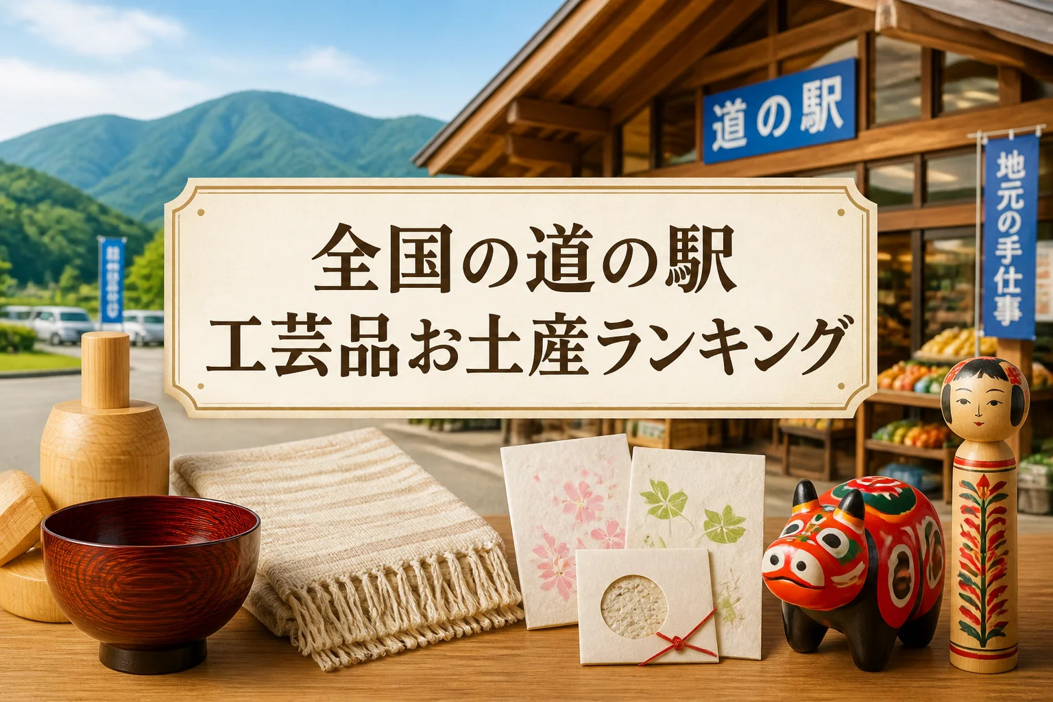 全国対象のランキング記事であることと、食品以外の地域工芸品が主題であることを直感的に伝える
