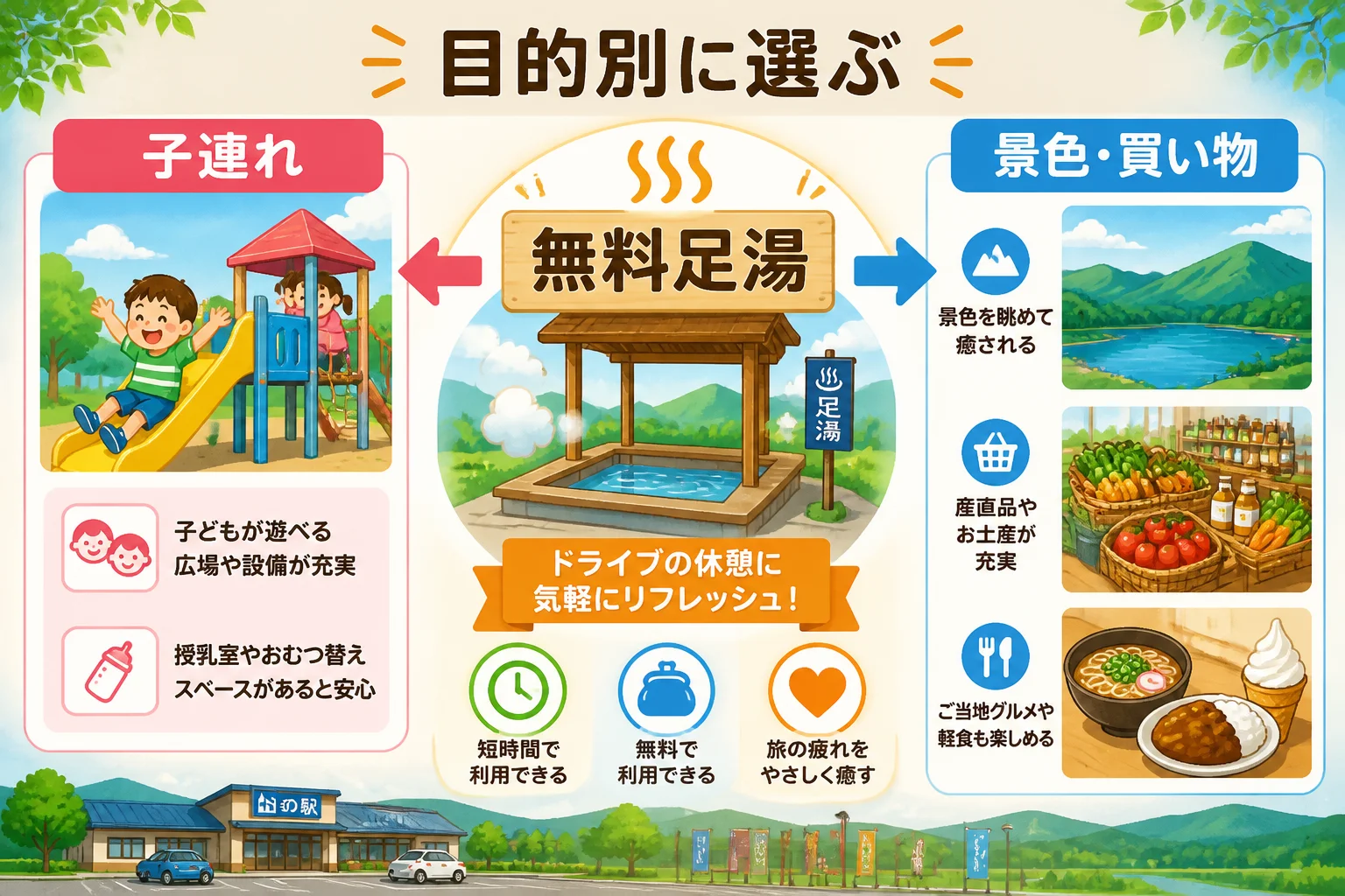 読者が自分に合う施設を選びやすくする