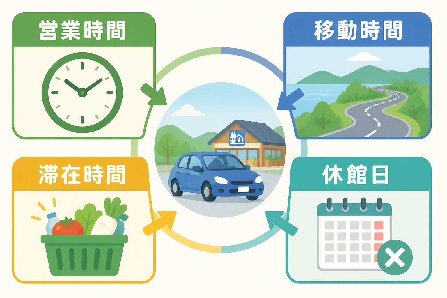 確認項目を一覧で把握できるようにする