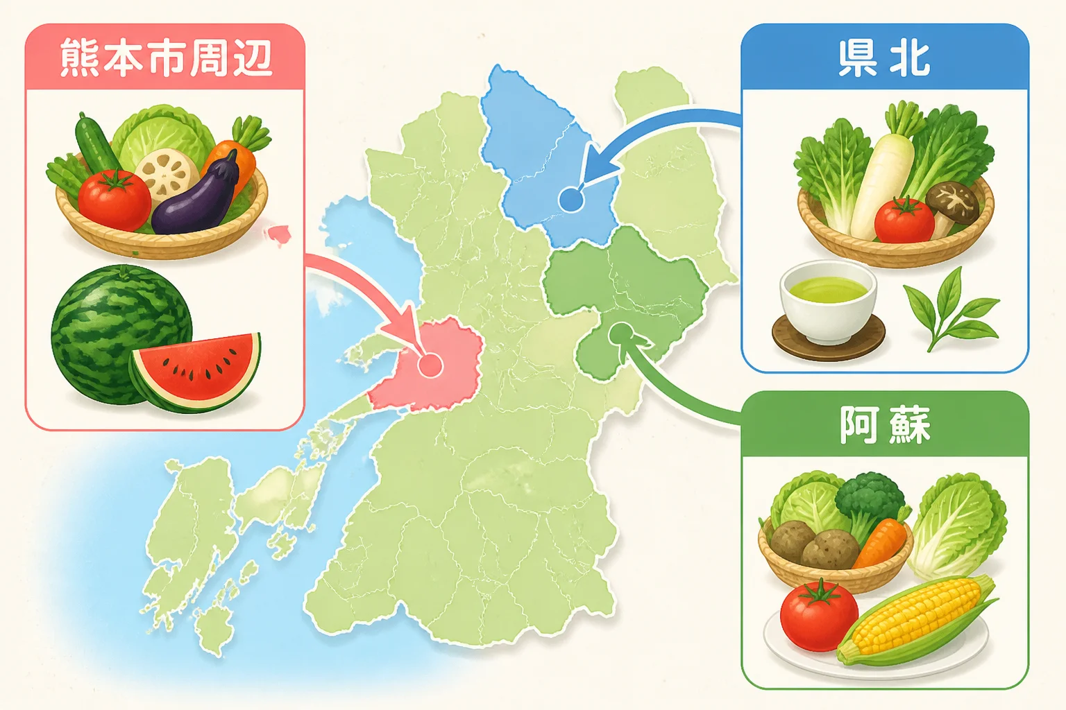 施設の地域分布を視覚的に理解してもらう