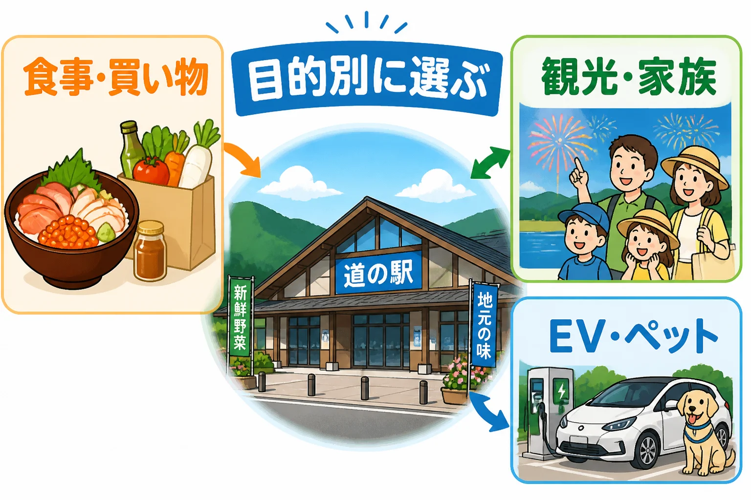 ランキングの見方と施設選びを補助する