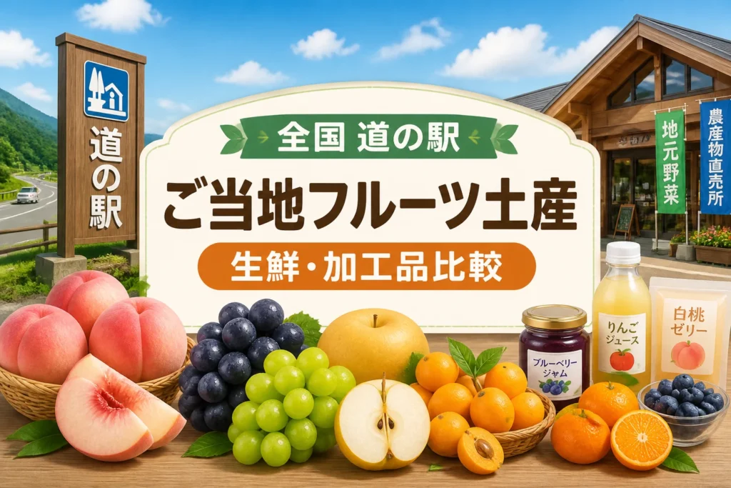 全国ランキング記事であることと、生鮮品・加工品の比較テーマを一目で伝える。