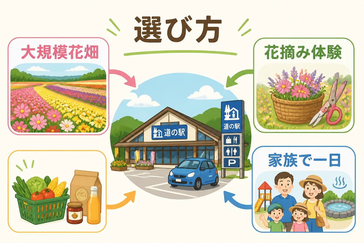 ランキング後の目的別選び方を視覚的に整理する
