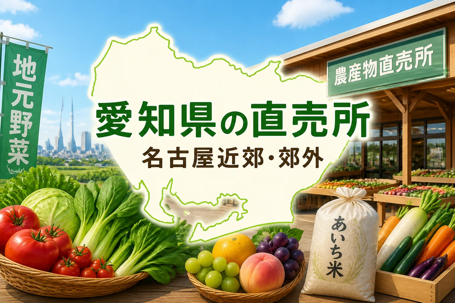 記事の地域とテーマを一目で伝えるアイキャッチ