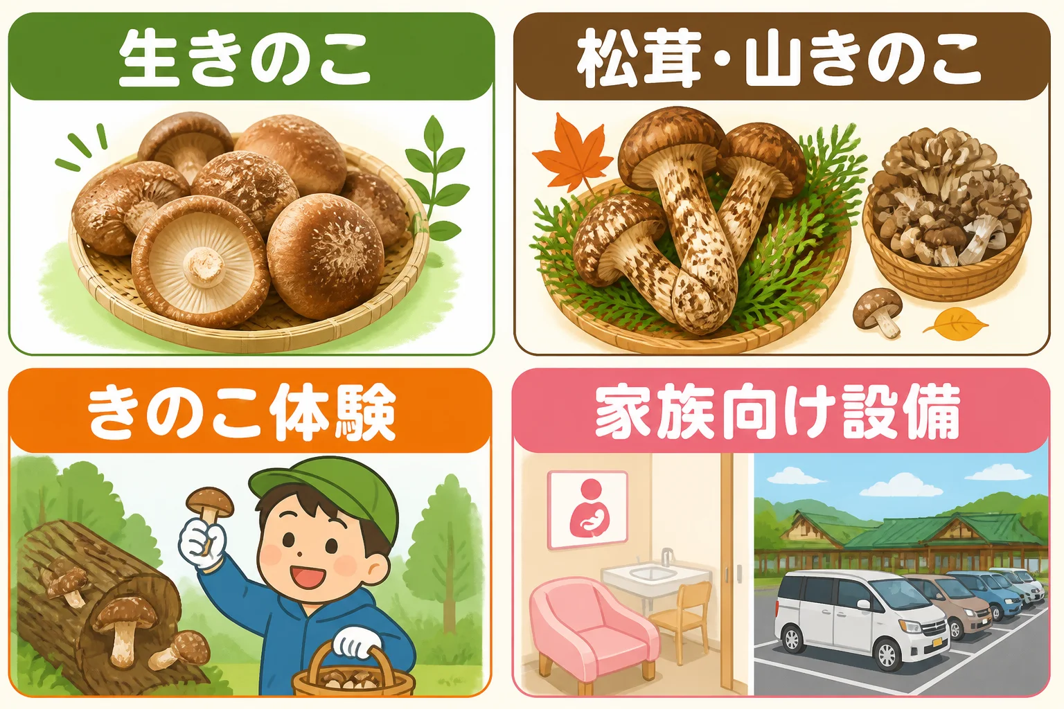 読者が自分に合う施設タイプを選びやすくする