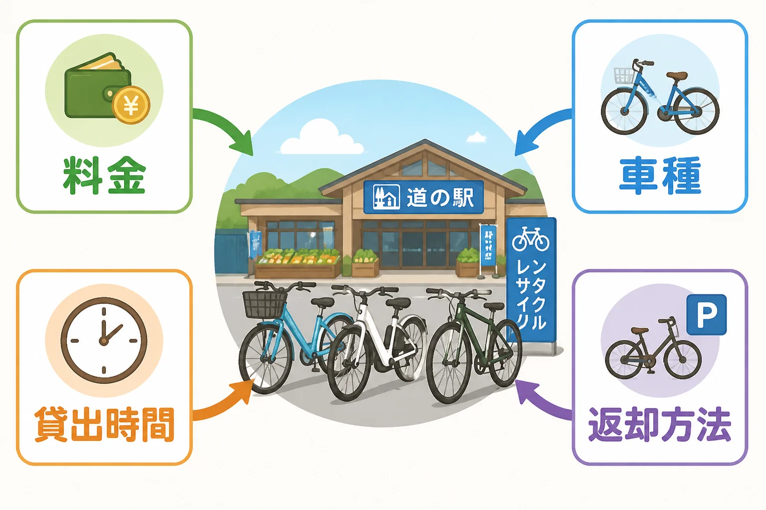 施設比較で確認すべきポイントを視覚化するため