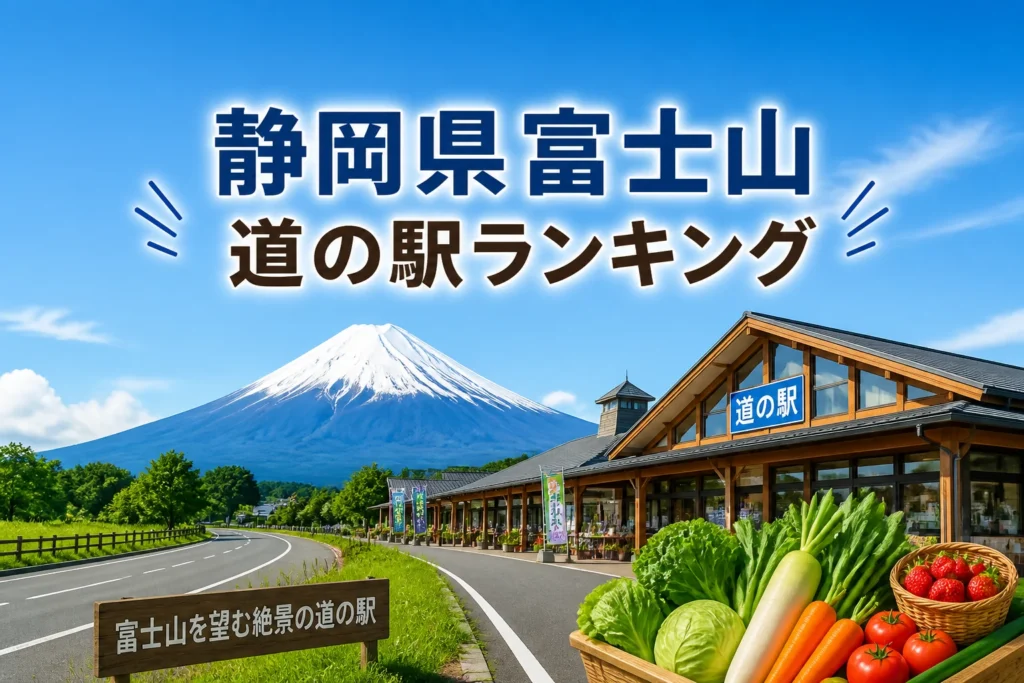 静岡県・富士山・ランキング記事であることを一目で伝える