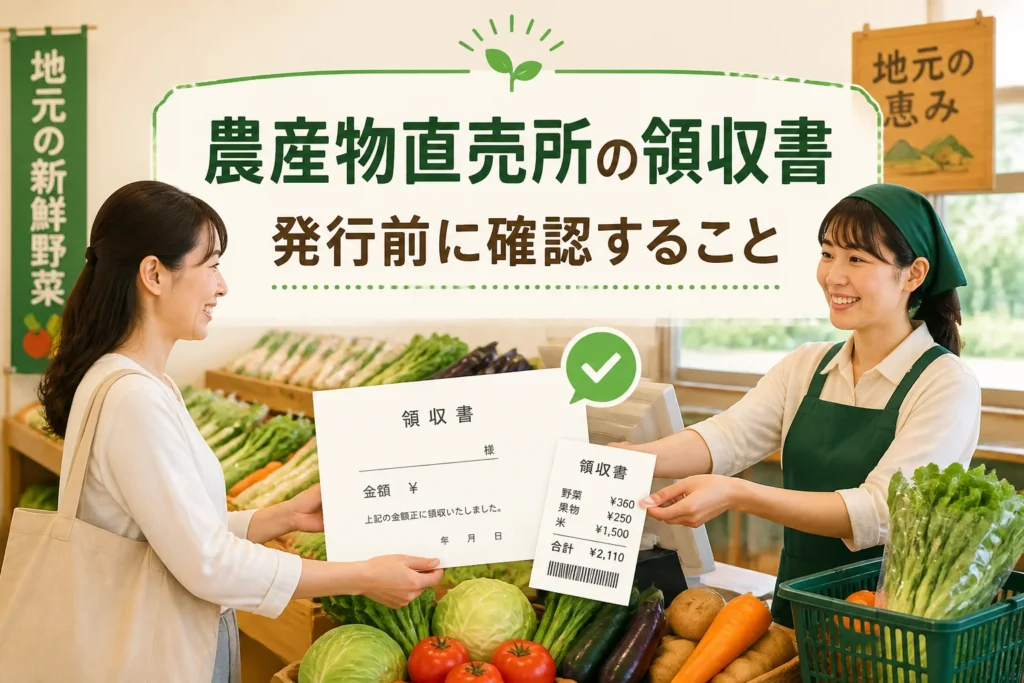 記事テーマである領収書発行と購入前確認を一目で伝える