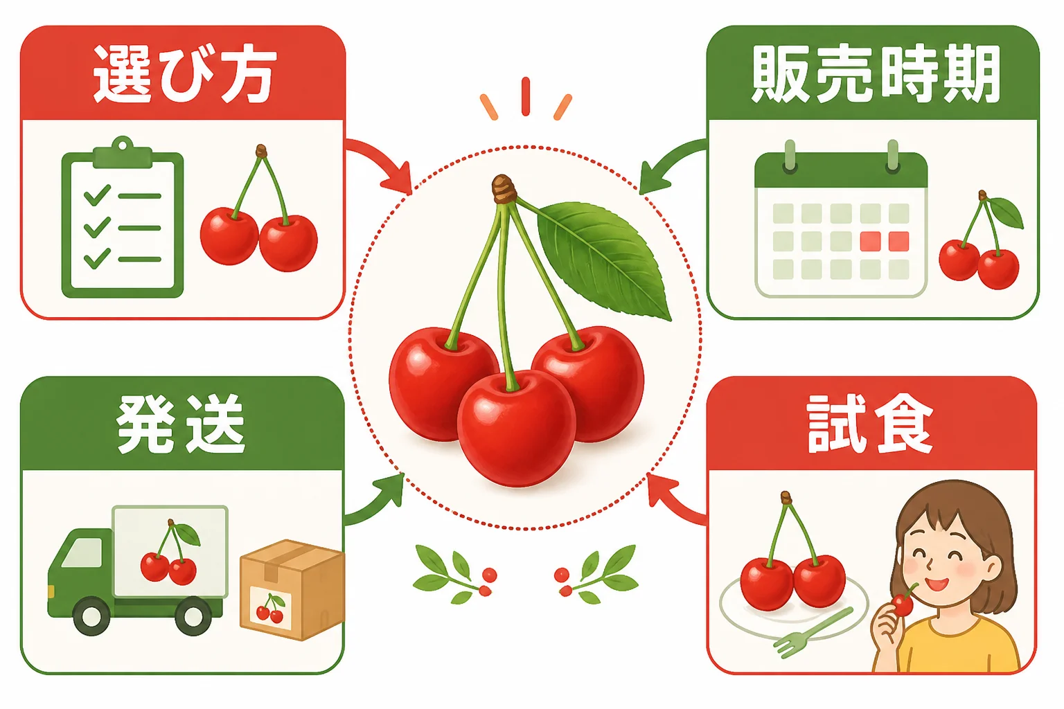施設比較の観点を視覚的に整理するため